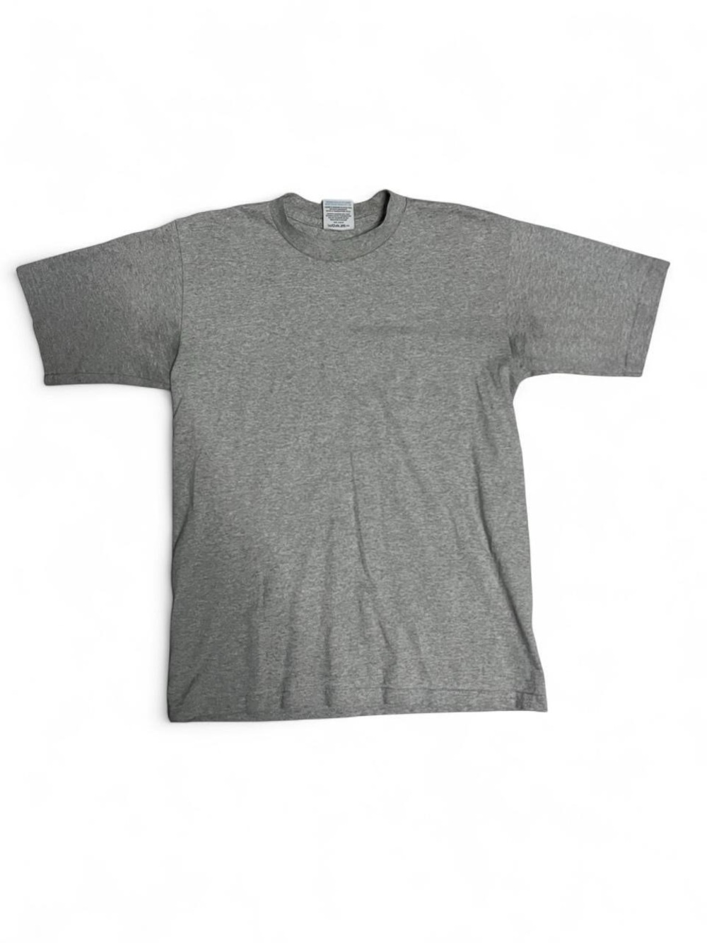 Classic Crew Neck Short Sleeve Tee - Heather Gray